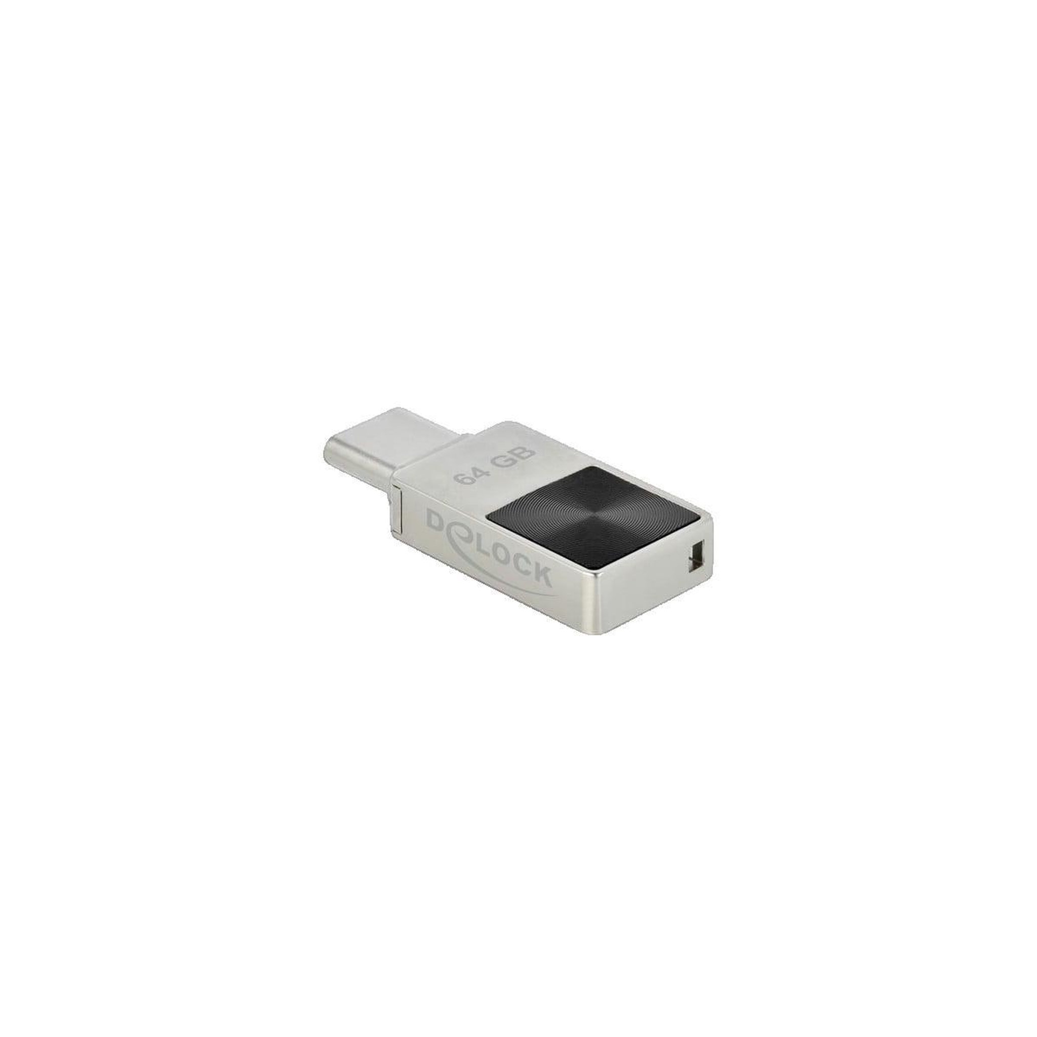 Voir la diapositive 2 : DeLock Clé USB Delock Mini USB 3.2 Gen 1 USB-C 64 Go argenté