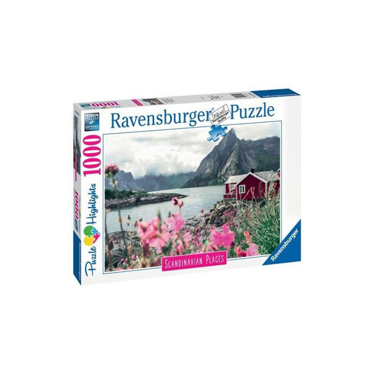 RAVENSBURGER Puzzle 1000 pièces Ravensburger Reine Lofoten Norvège