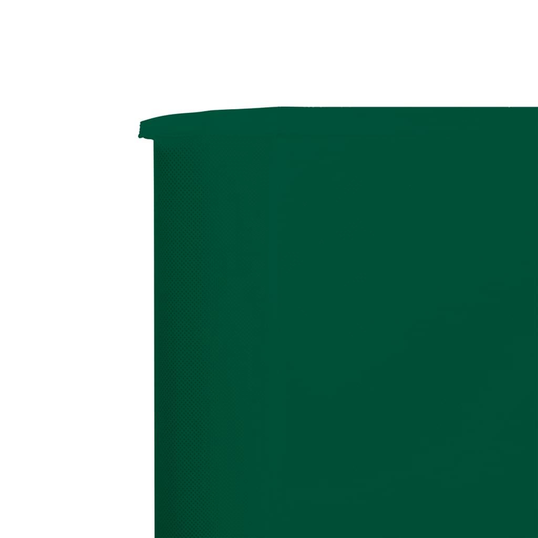 Voir la diapositive 4 : VIDAXL Paravent 6 panneaux Tissu 800 x 160 cm Vert
