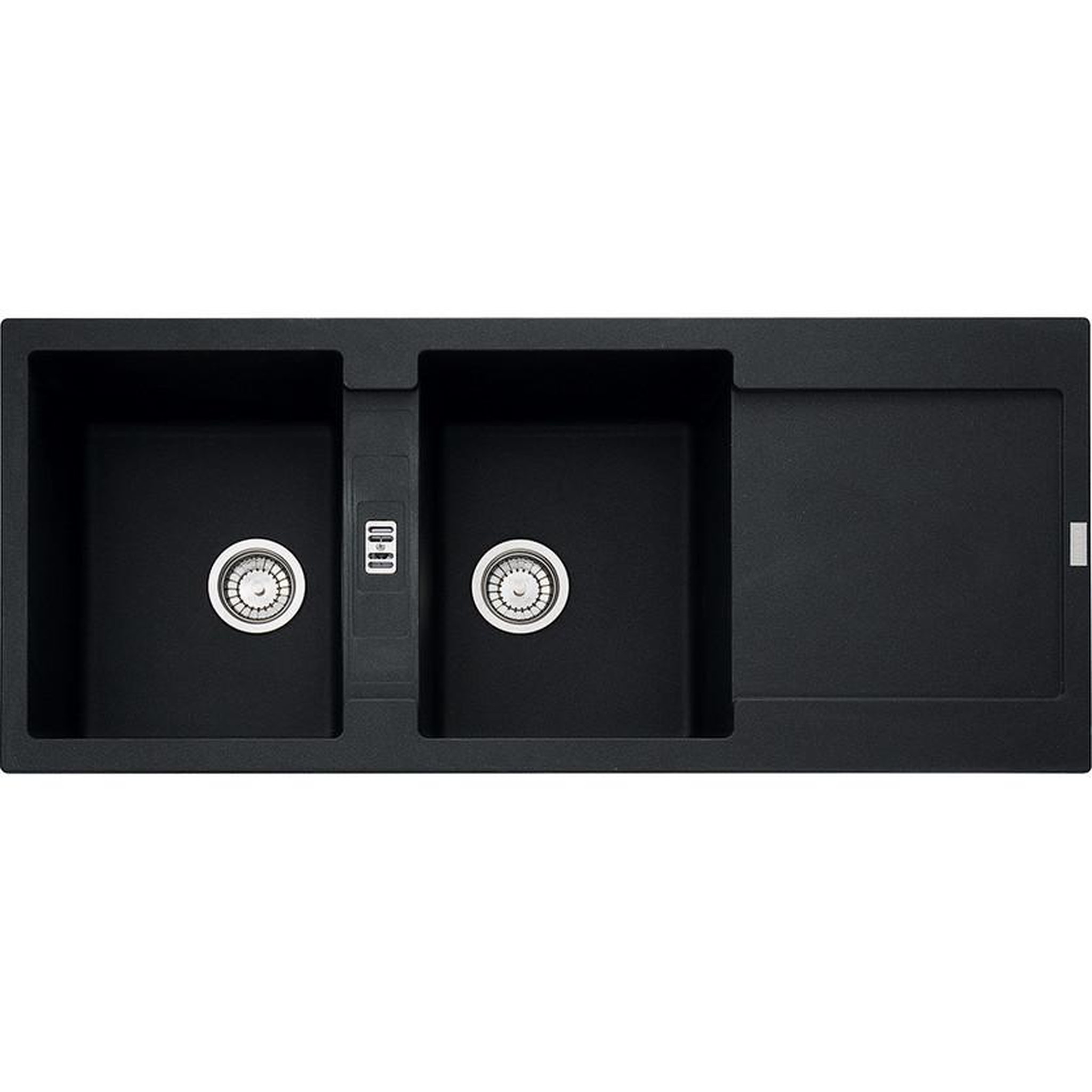 franke Evier à encastrer 90cm onyx avec siphon - 459471