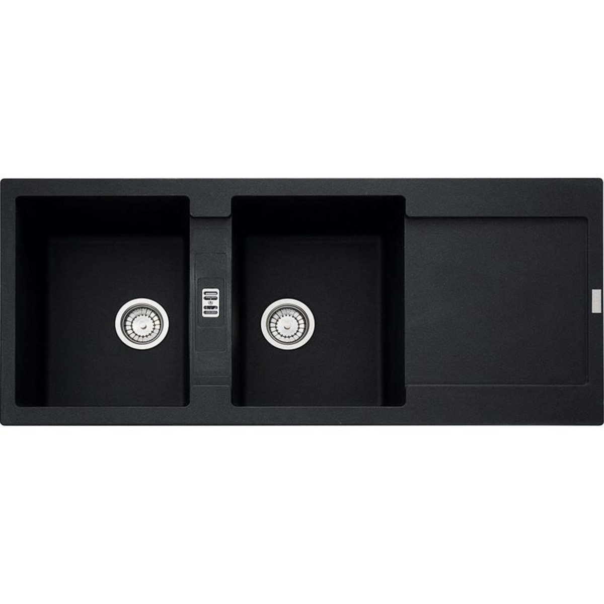 franke Evier à encastrer 90cm onyx avec siphon - 459471