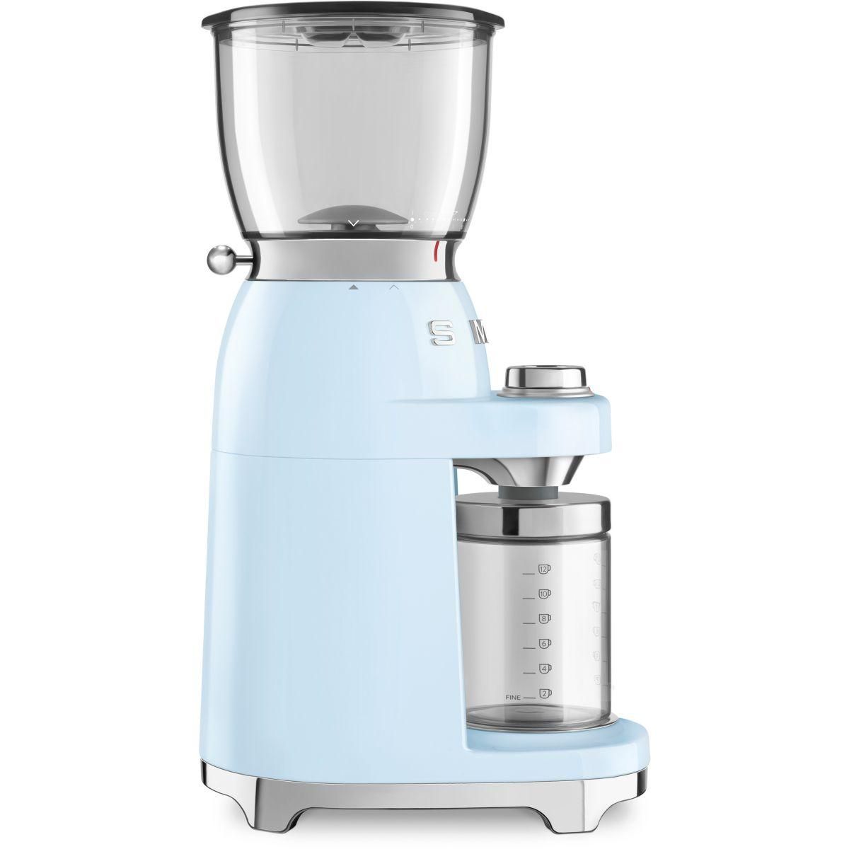 SMEG Moulin à café CGF01PBEU Bleu Azur