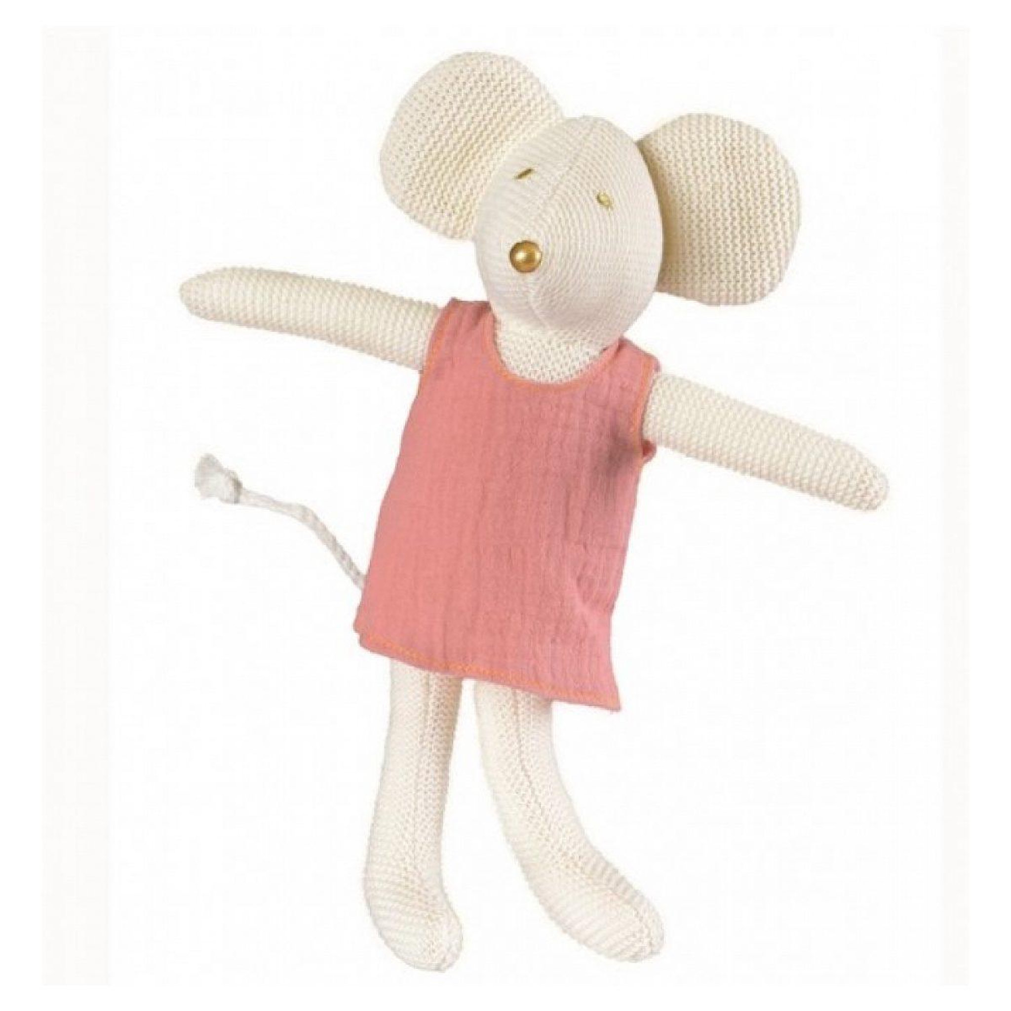 EGMONT TOYS Doudou musical celeste la sourie blanche