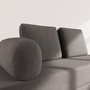 Voir la diapositive 4 : LISA DESIGN Lonny - canapé 3 places convertible en velours côtelé