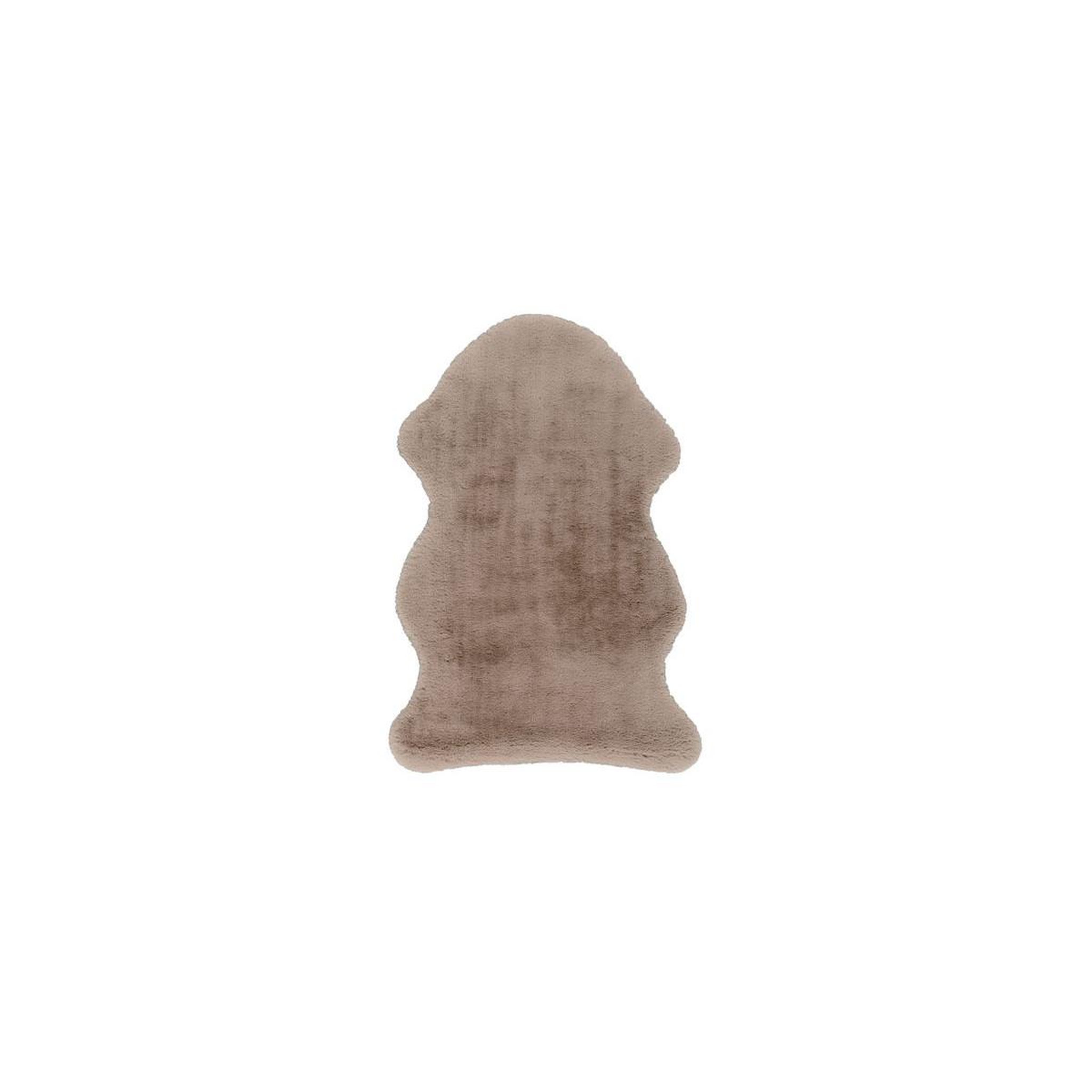 Voir la diapositive 1 : Paris Prix Tapis imitation fourrure  kunda  60x90cm taupe