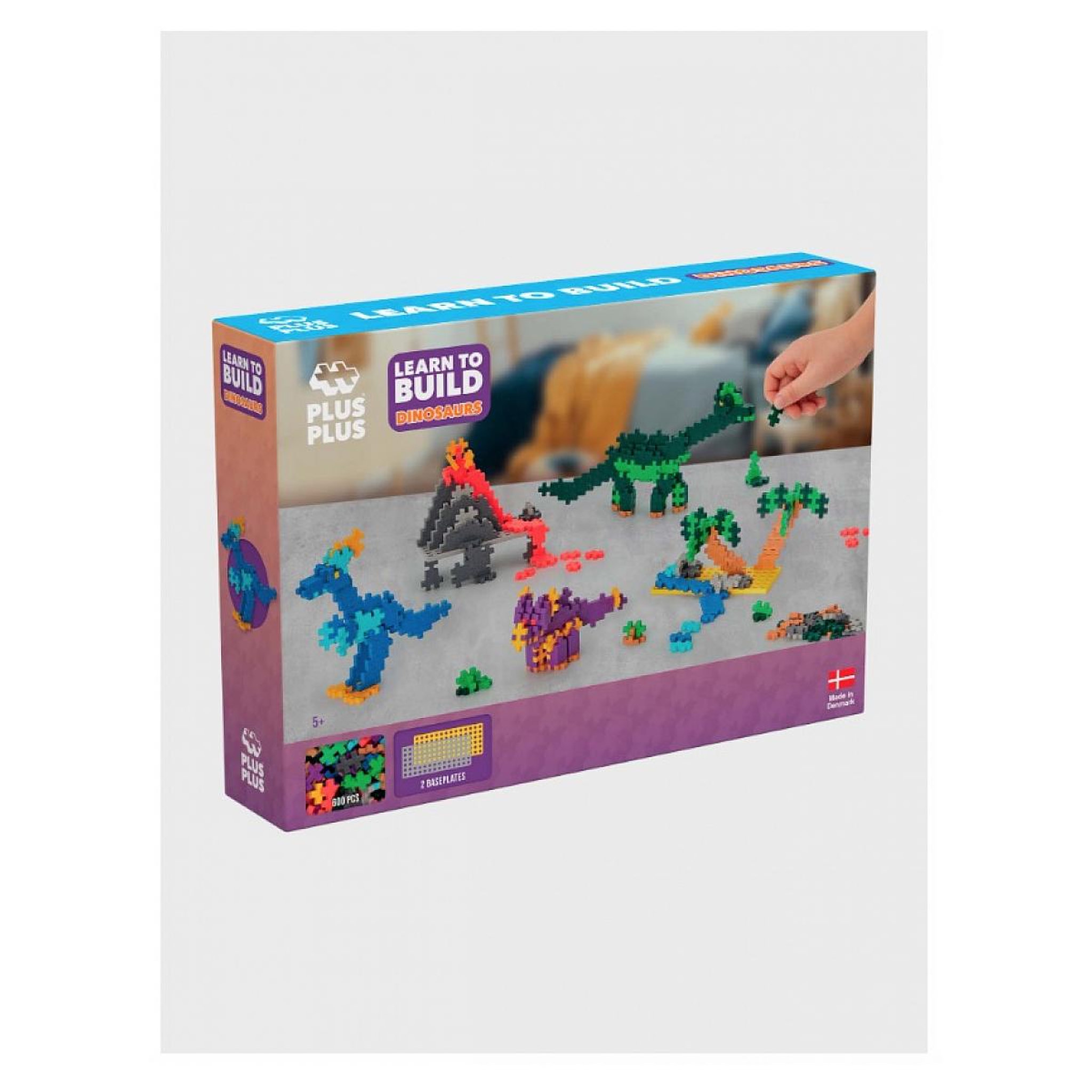 Voir la diapositive 2 : PlusPlus Kit decouverte Dinosaures - 600 pcs