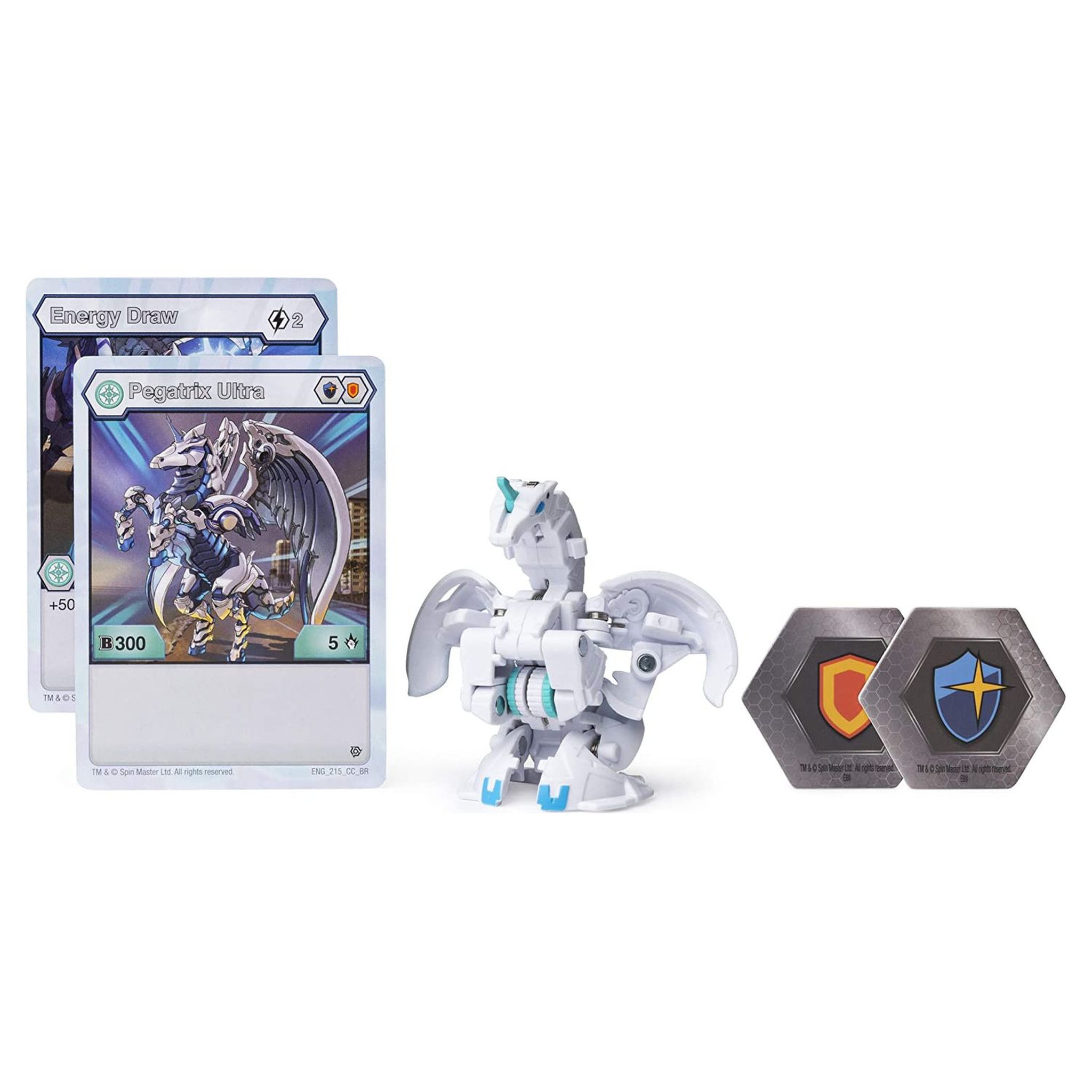 Voir la diapositive 1 : SPIN MASTER Pack figurine Bakugan Ultra Battle planet + cartes - Pegatrix