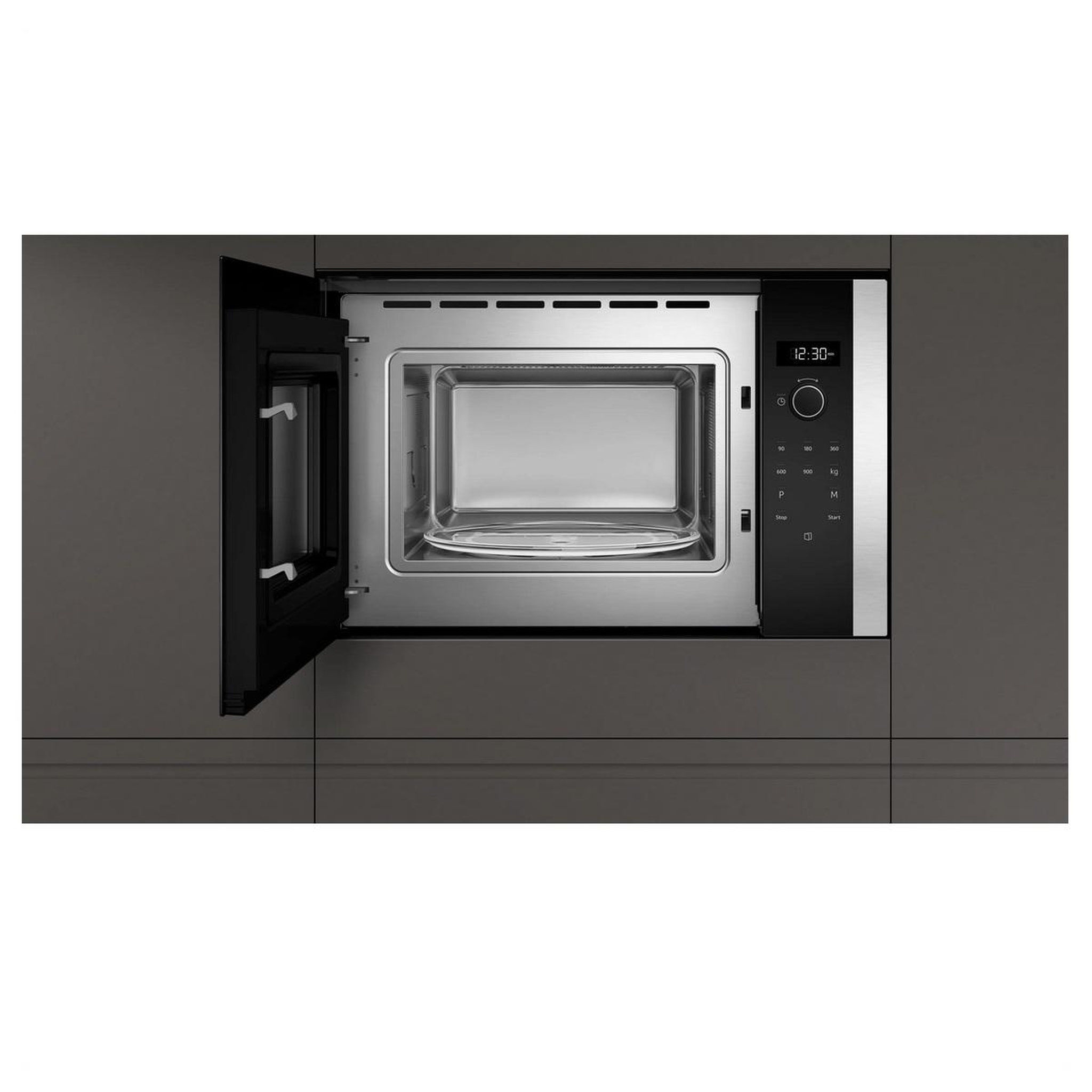 Voir la diapositive 4 : Neff Micro-ondes encastrable 25l 1450w noir - hlawd53n1f