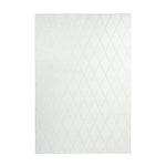 Paris Prix Tapis Shaggy Géométrique  Vivica  Blanc. Coloris disponibles : Blanc