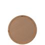 Voir la diapositive 2 : Paris Prix Miroir Mural Rond  Mariage du Sud  75cm Naturel
