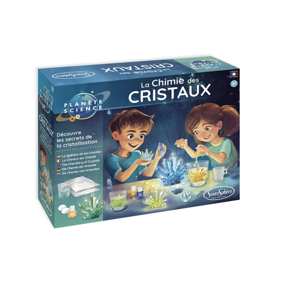 Sentosphere La chimie des cristaux - Kit experience