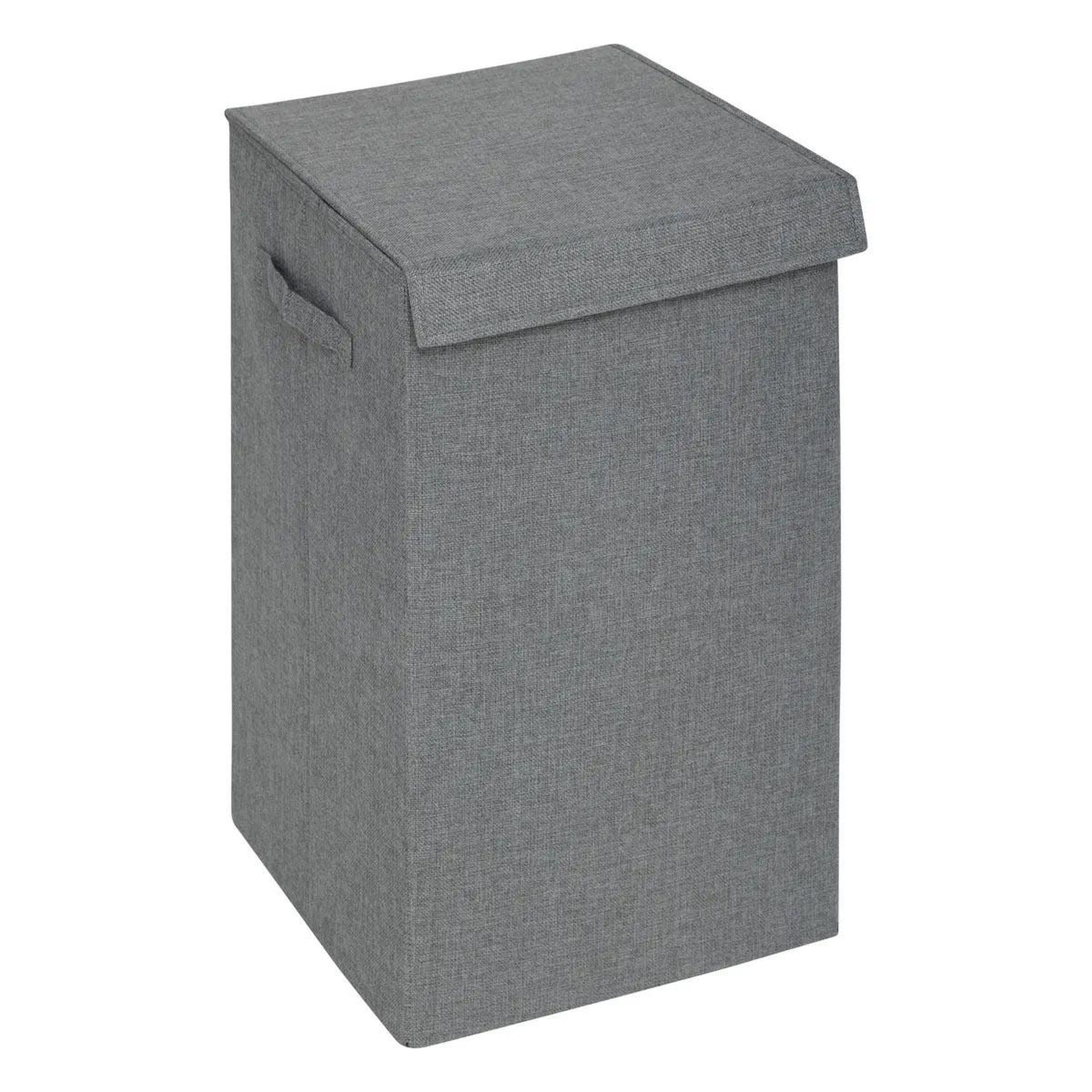 FIVE Panier à linge avec séparateur  colors  74l gris béton