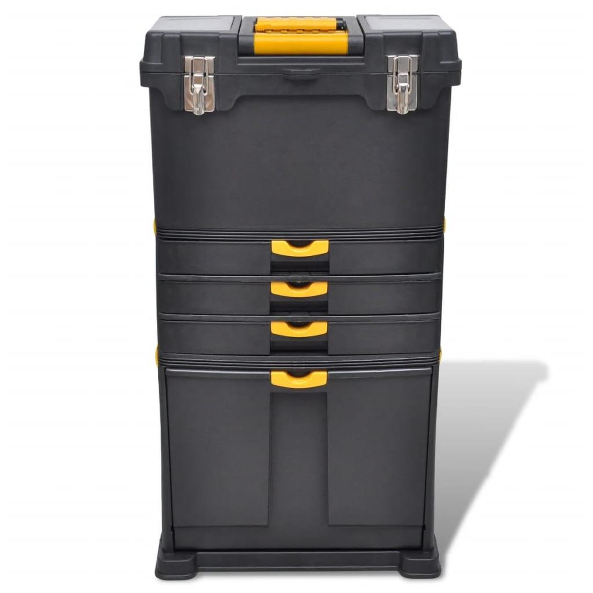 Voir la diapositive 2 : VIDAXL Boîte a outils portable