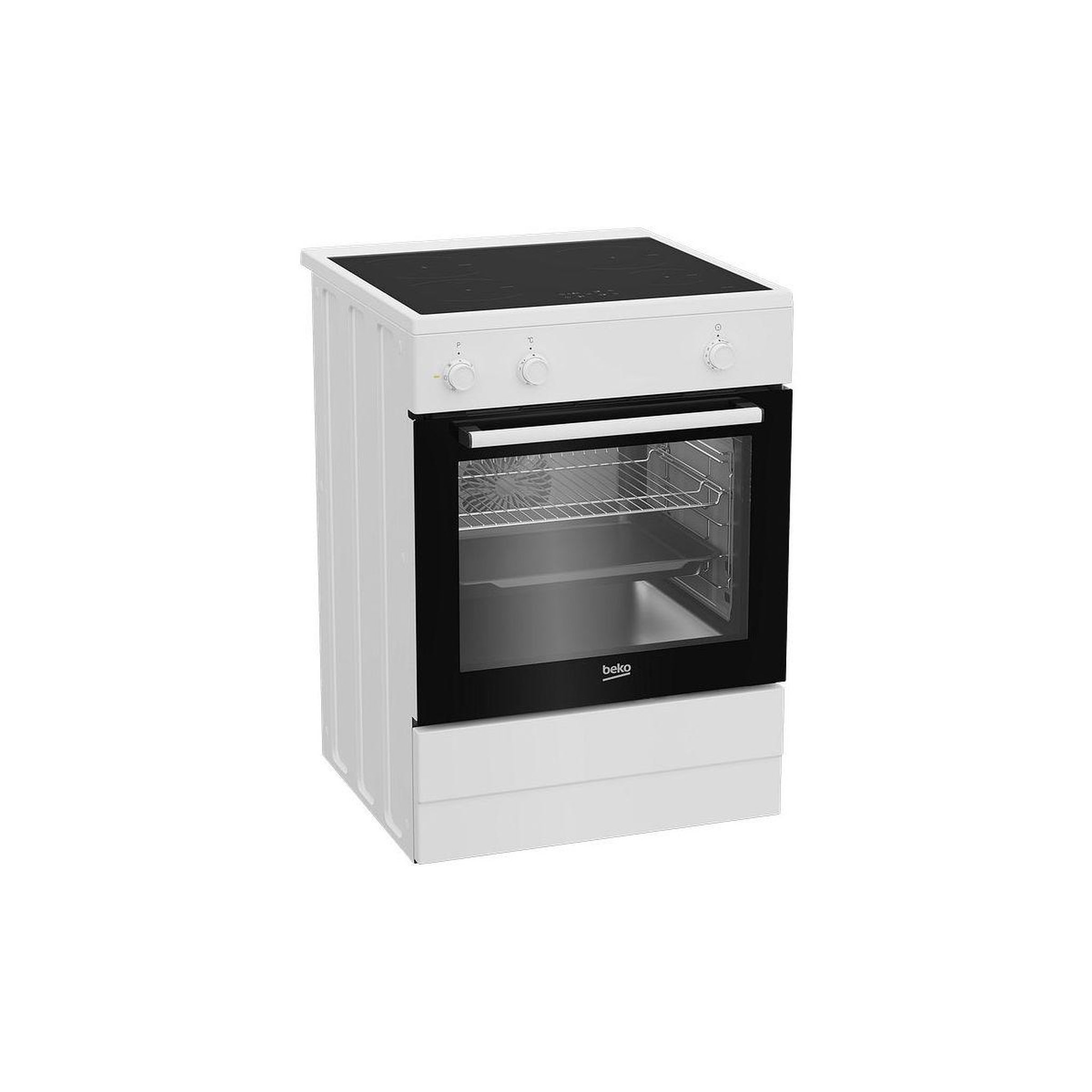 Voir la diapositive 2 : Beko Cuisinière induction fbma69100wc