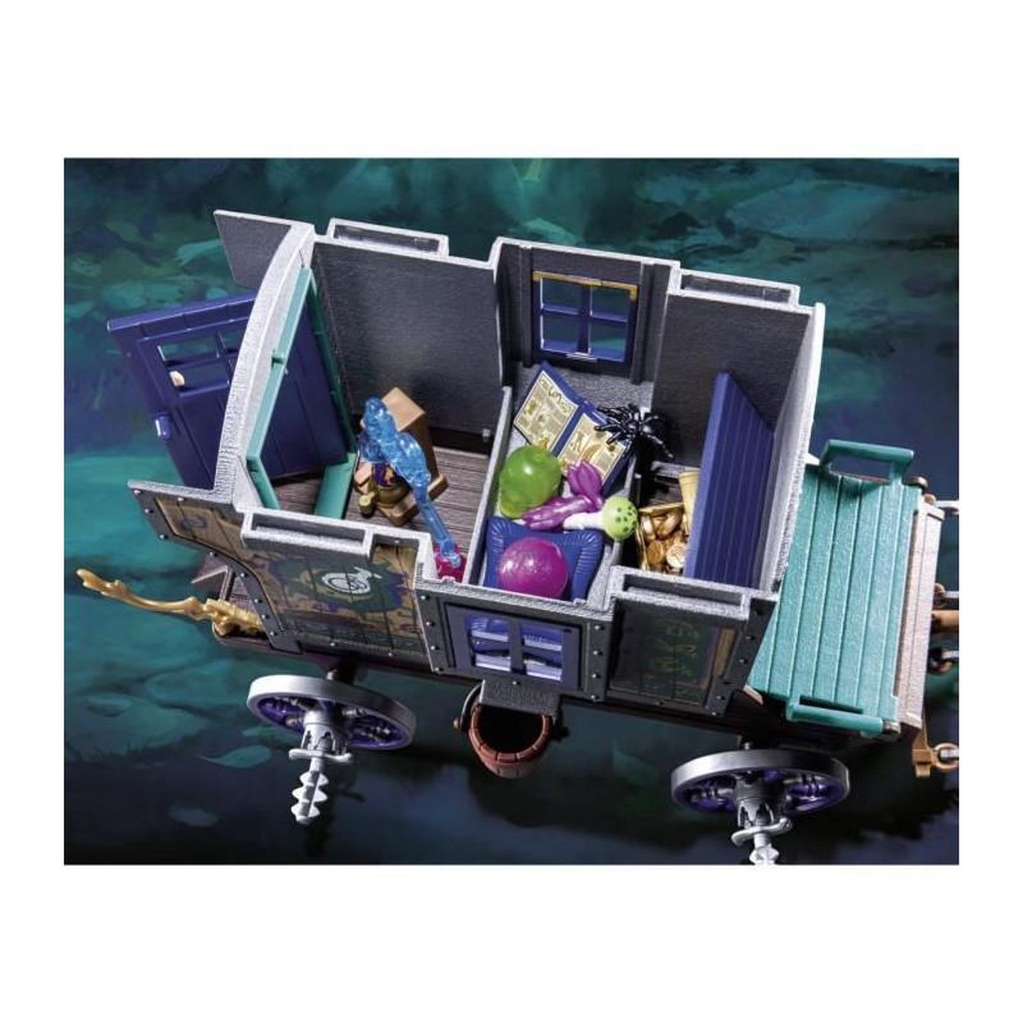 Voir la diapositive 4 : PLAYMOBIL PLAYMOBIL - 70903 - Violet Vale - Marchand et chariot