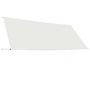 Voir la diapositive 4 : VIDAXL Auvent retractable 350x150 cm Creme