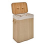Voir la diapositive 2 : FIVE Panier à Linge 2 Compartiments  Stemy  100L Beige