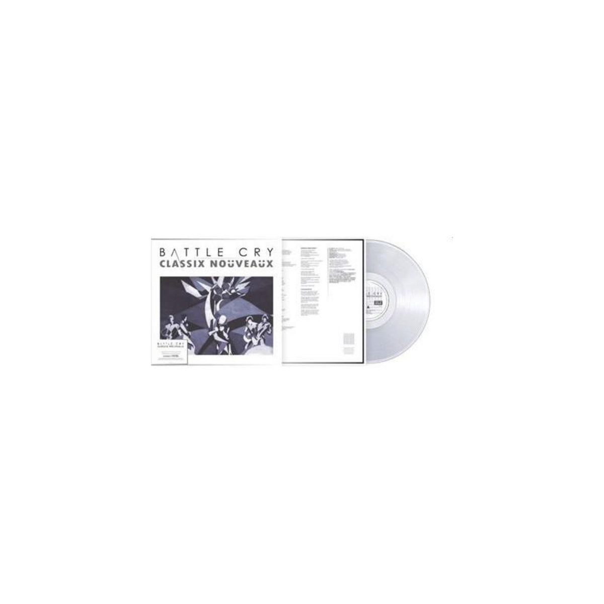 Battle Cry Vinyle Blanc Translucide