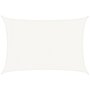 Voir la diapositive 2 : VIDAXL Voile d'ombrage 160 g/m^2 Blanc 3x5 m PEHD