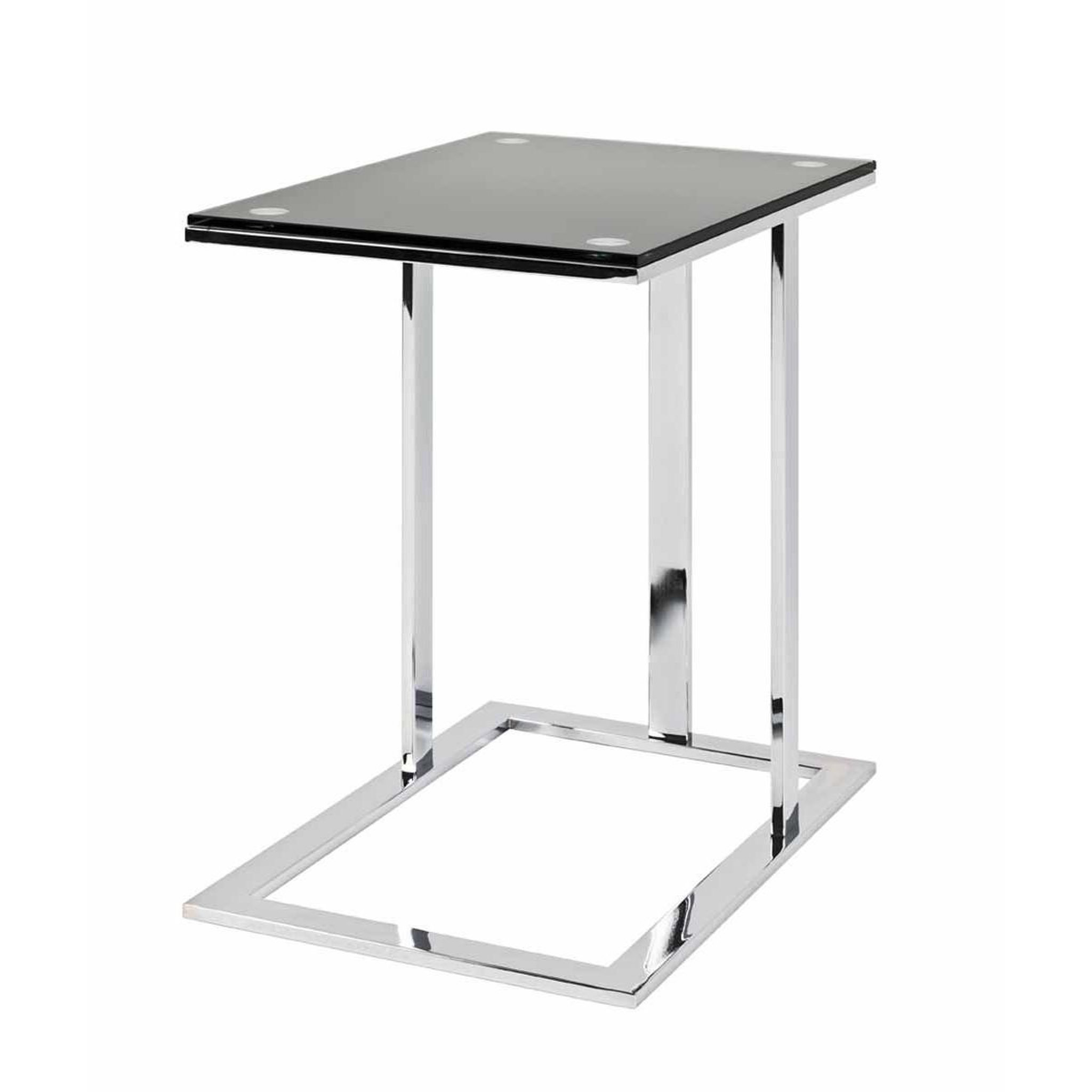 Voir la diapositive 2 : Paris Prix Table d'appoint design  henia  58cm noir