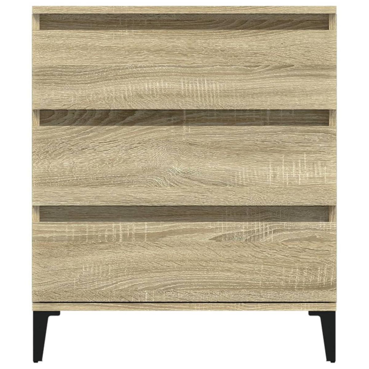 VIDAXL Buffet Chene sonoma 60x35x70 cm Bois d'ingenierie