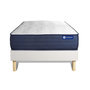 Voir la diapositive 2 : ACTISOM Ensemble matelas ACTIMEMO LIFE 90x200 Mémoire de forme 5zones de confort + sommier KIT blanc