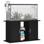 Voir la diapositive 3 : VIDAXL Support pour aquarium noir 101x41x58 cm bois d ingénierie