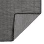 Voir la diapositive 2 : VIDAXL Tapis a tissage plat d'exterieur 120x170 cm Gris
