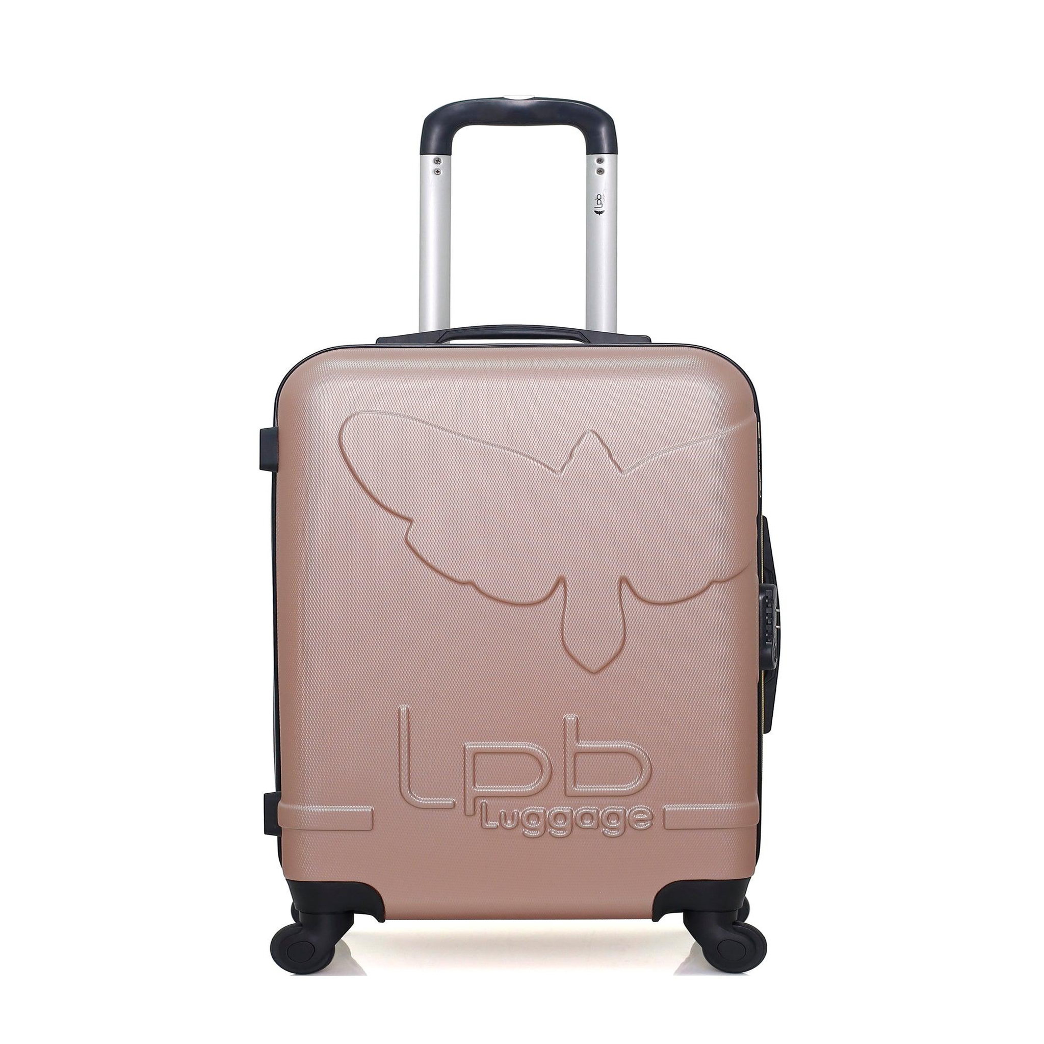 LES P'TITES BOMBES LPB Lpb luggage - valise weekend norine-a 60 cm 4 roues. Coloris disponibles : Gris, Orange, Beige, Bleu
