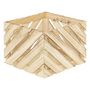 Voir la diapositive 3 : ATMOSPHERA Lot de 2 Caisses en Bois  Sulei  37cm Naturel