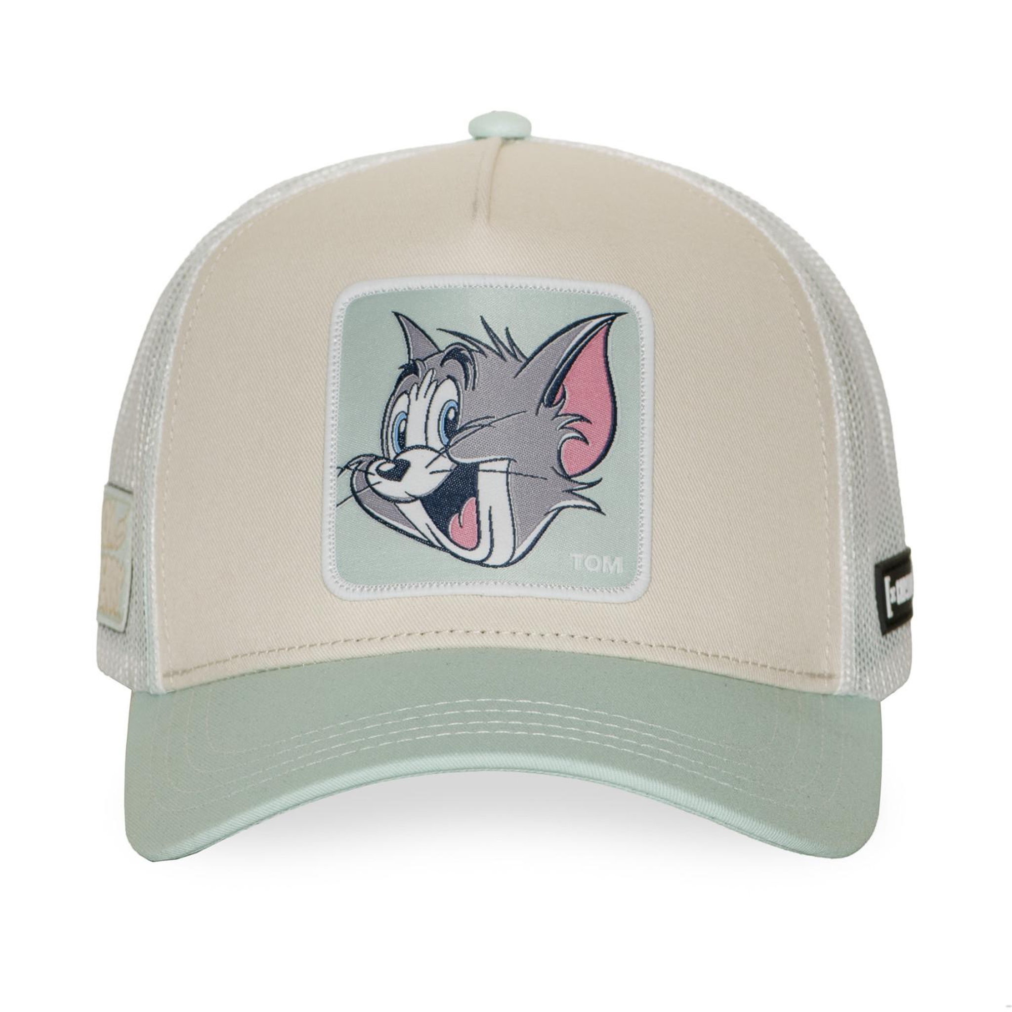 Voir la diapositive 2 : CAPSLAB Casquette trucker avec filet tom and jerry tom