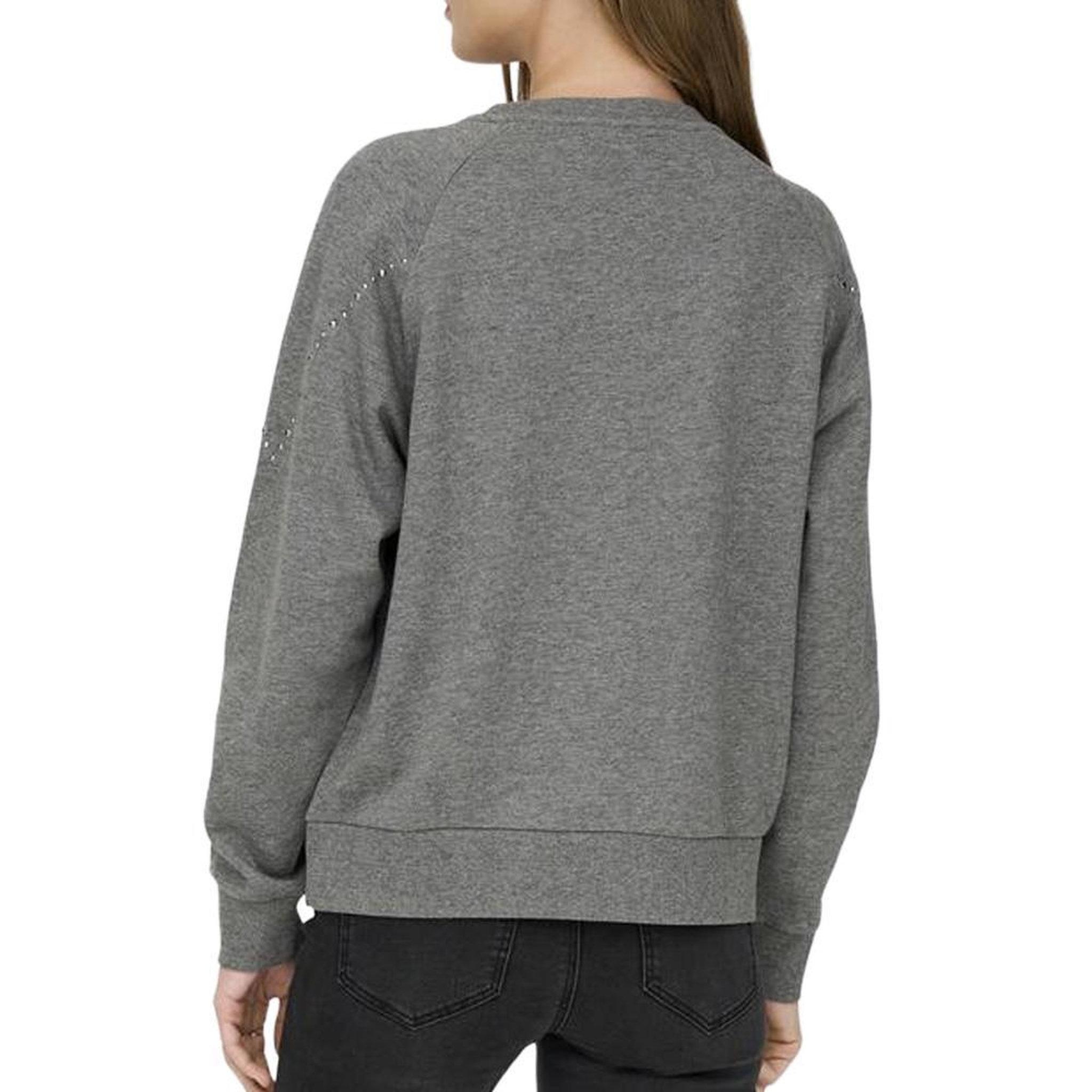 Voir la diapositive 2 : JACQUELINE DE YONG Sweat Gris Femme JDY Lena