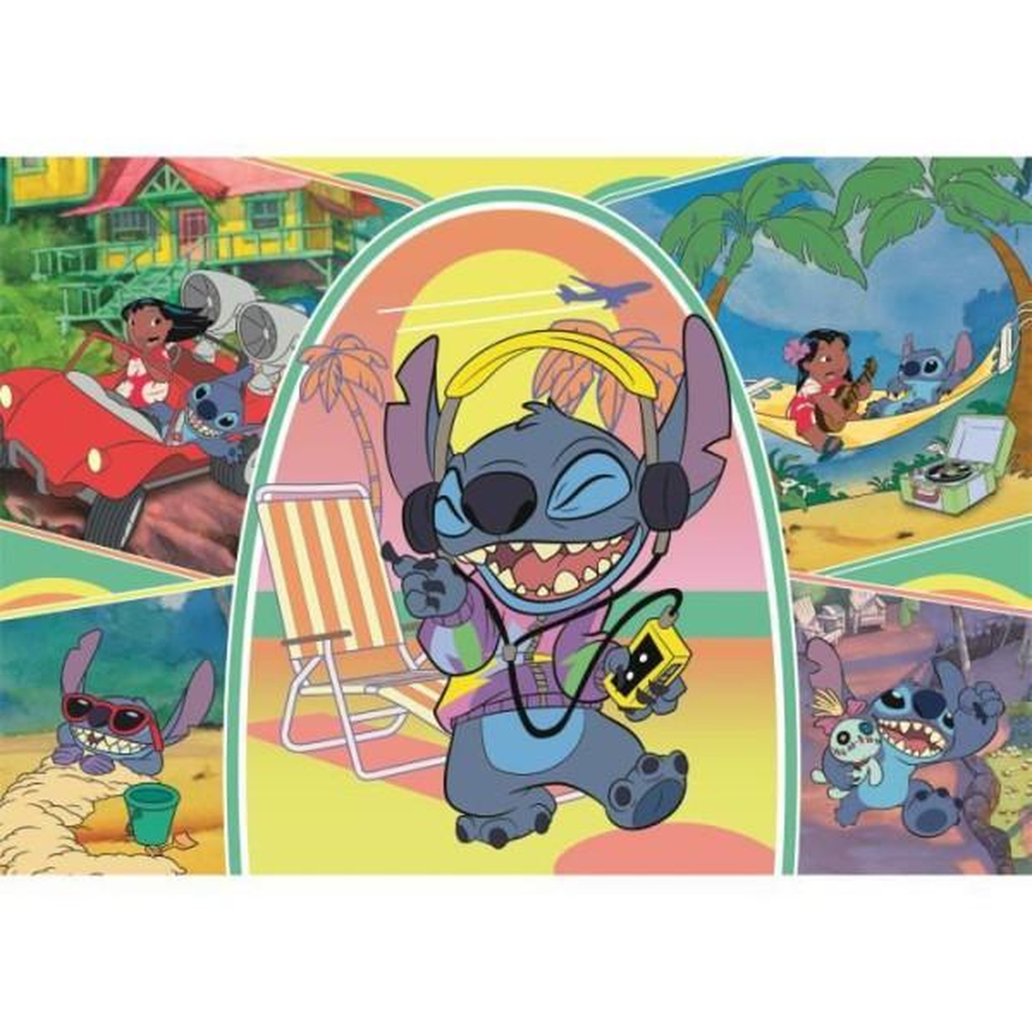 Voir la diapositive 2 : CLEMENTONI Clementoni - 180 pieces super - stitch