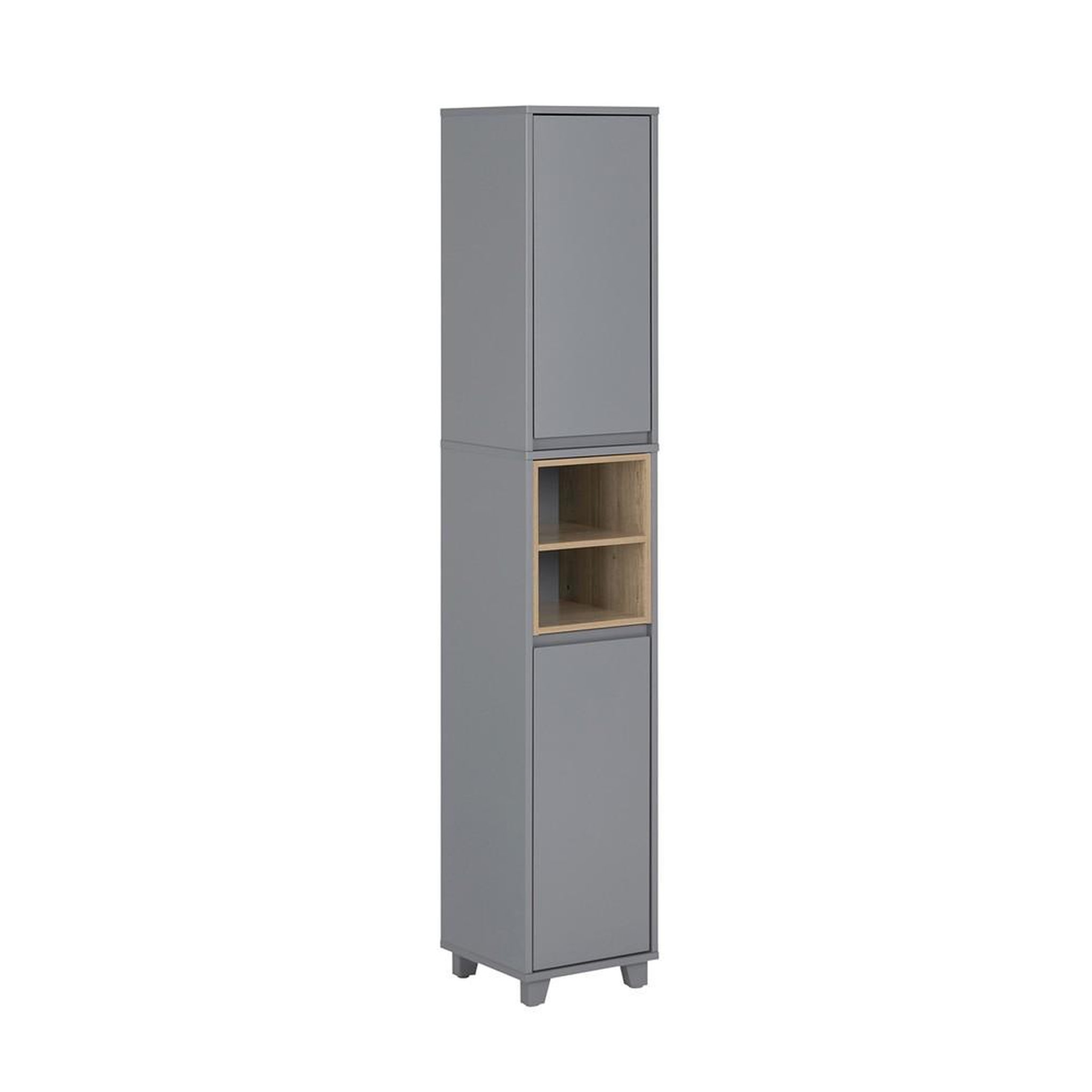 SOBUY SoBuy - Colonne De Salle De Bain à deux portes - Moderne - BZR147. Coloris disponibles : Blanc
