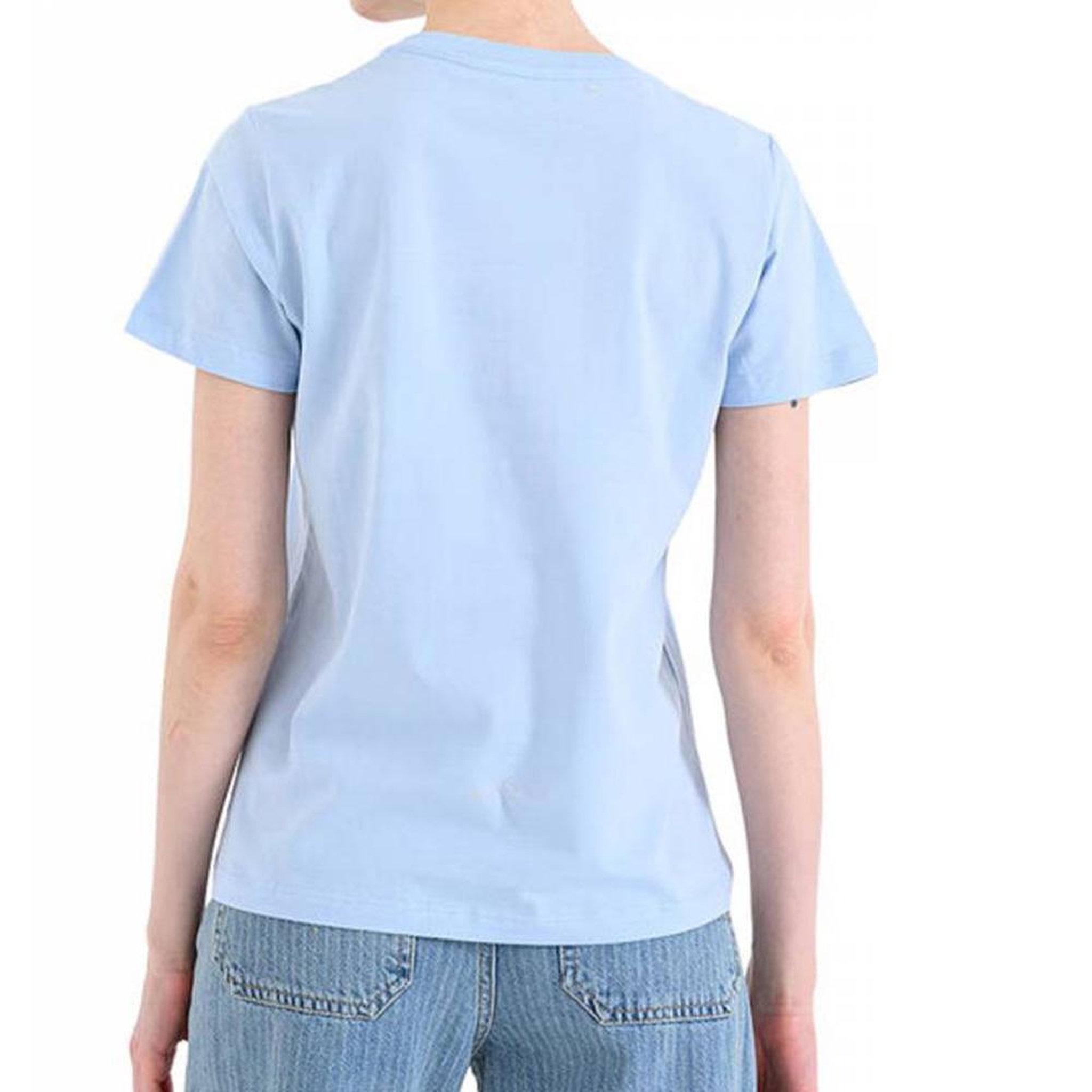 Voir la diapositive 2 : Pepe Jeans T-Shirt Bleu Femme Pepe jeans Pjl L