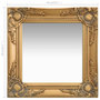 Voir la diapositive 6 : VIDAXL Miroir mural style baroque 40x40 cm Dore