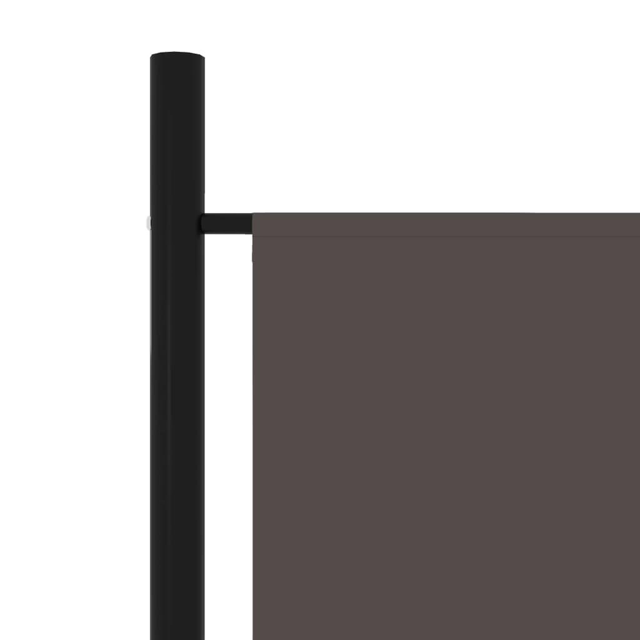 Voir la diapositive 5 : VIDAXL Cloison de separation 4 panneaux Anthracite 200x180 cm
