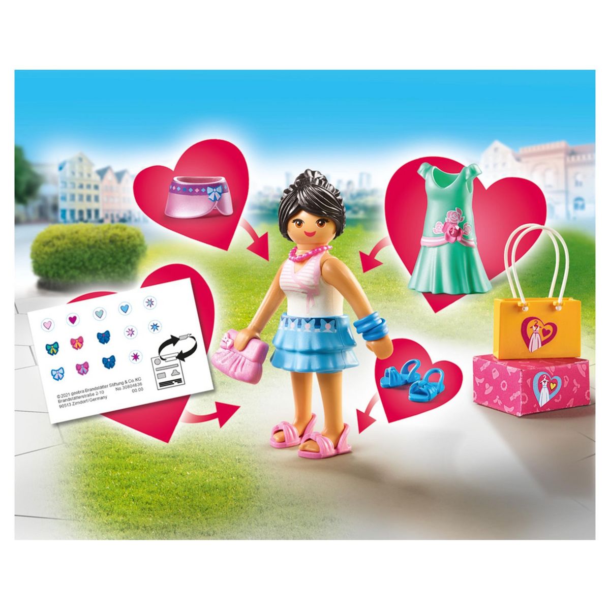 PLAYMOBIL 70596 - City Life - Jeune fille stylée