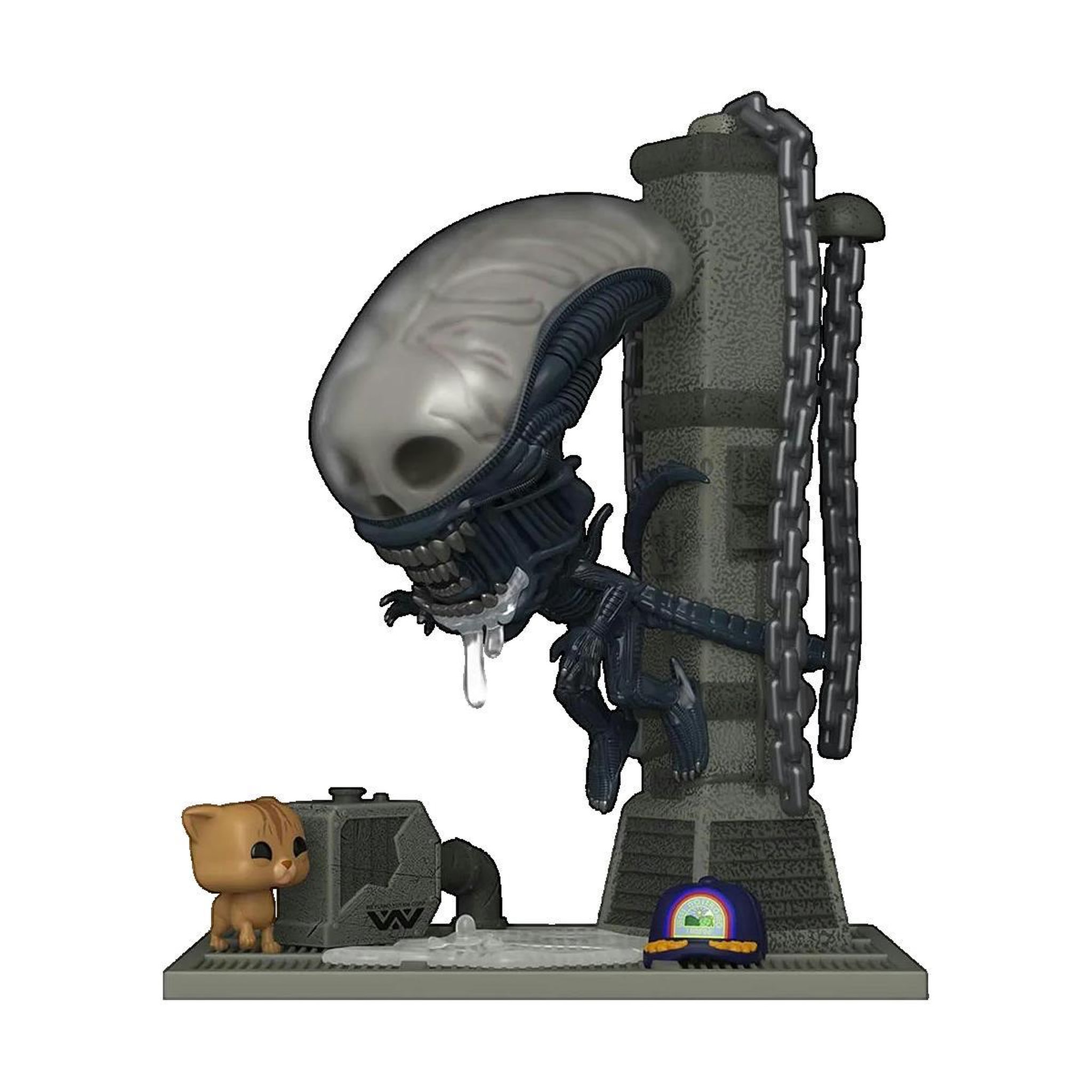 Voir la diapositive 2 : Funko Figurine de collection Funko Xénomorphe avec Jonesy