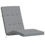 Voir la diapositive 4 : VIDAXL Coussins de chaise longue lot de 2 gris tissu oxford