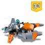 Voir la diapositive 4 : LEGO Creator 31111 - Le cyber drone, Jouet de Construction de l&rsquo;Espace, Robot, Scooter et Minifigure
