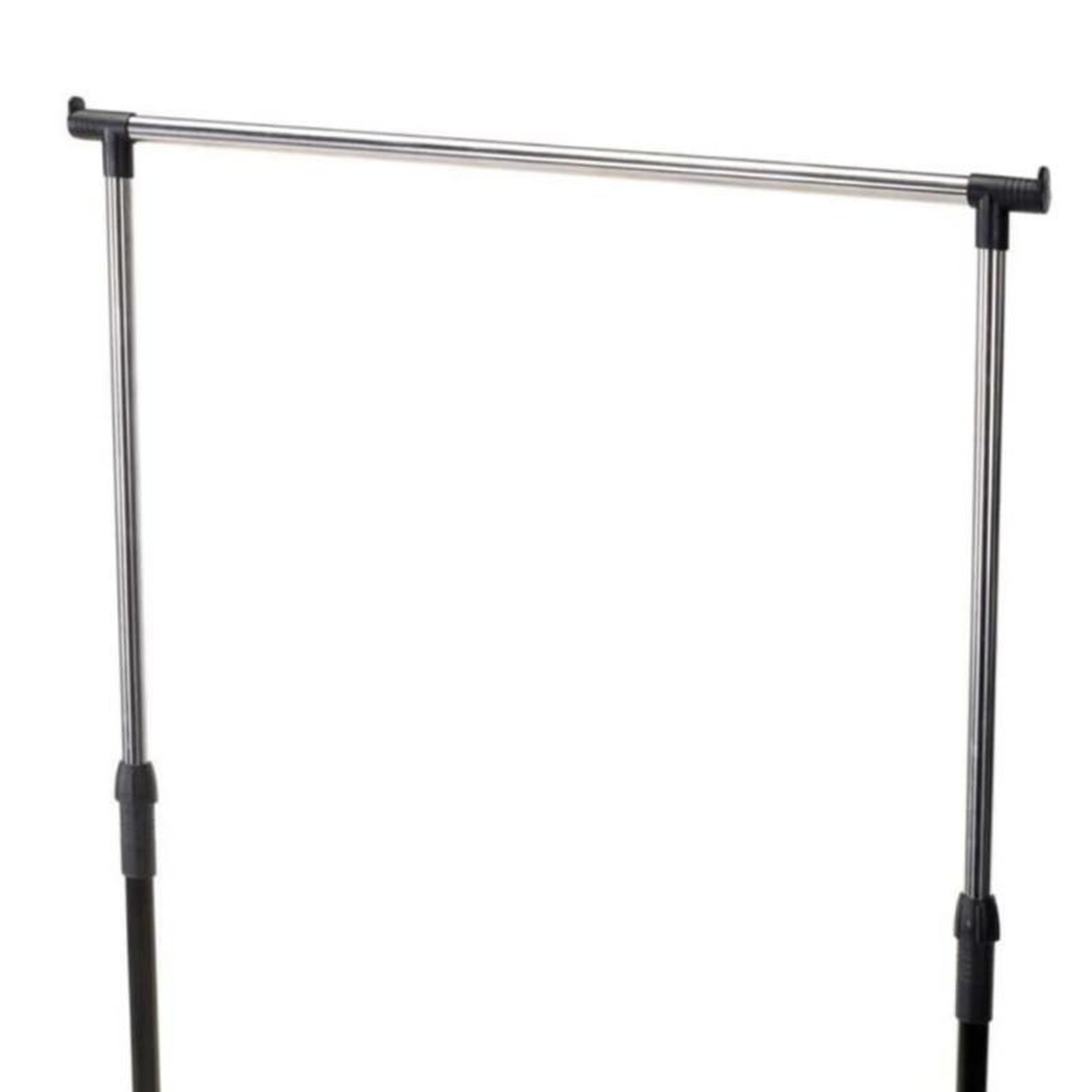 Voir la diapositive 3 : Storage solutions Storage solutions Penderie réglable sur roulettes 80x42x(90 165) cm