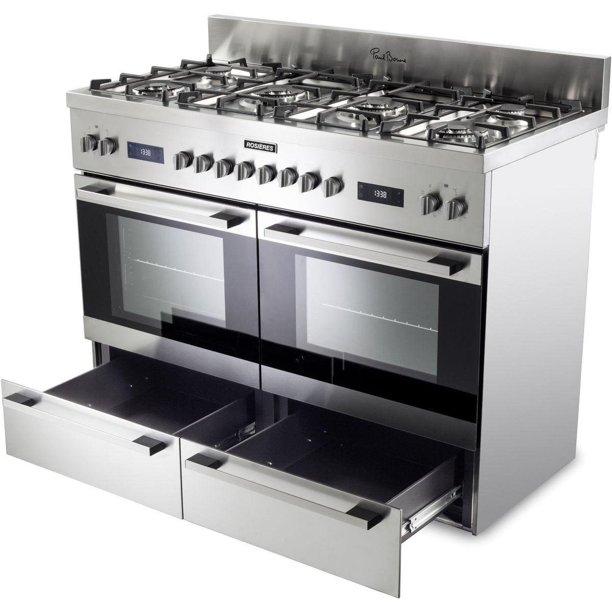 Voir la diapositive 2 : Rosieres Piano de cuisson gaz rgm126d2x paul bocuse
