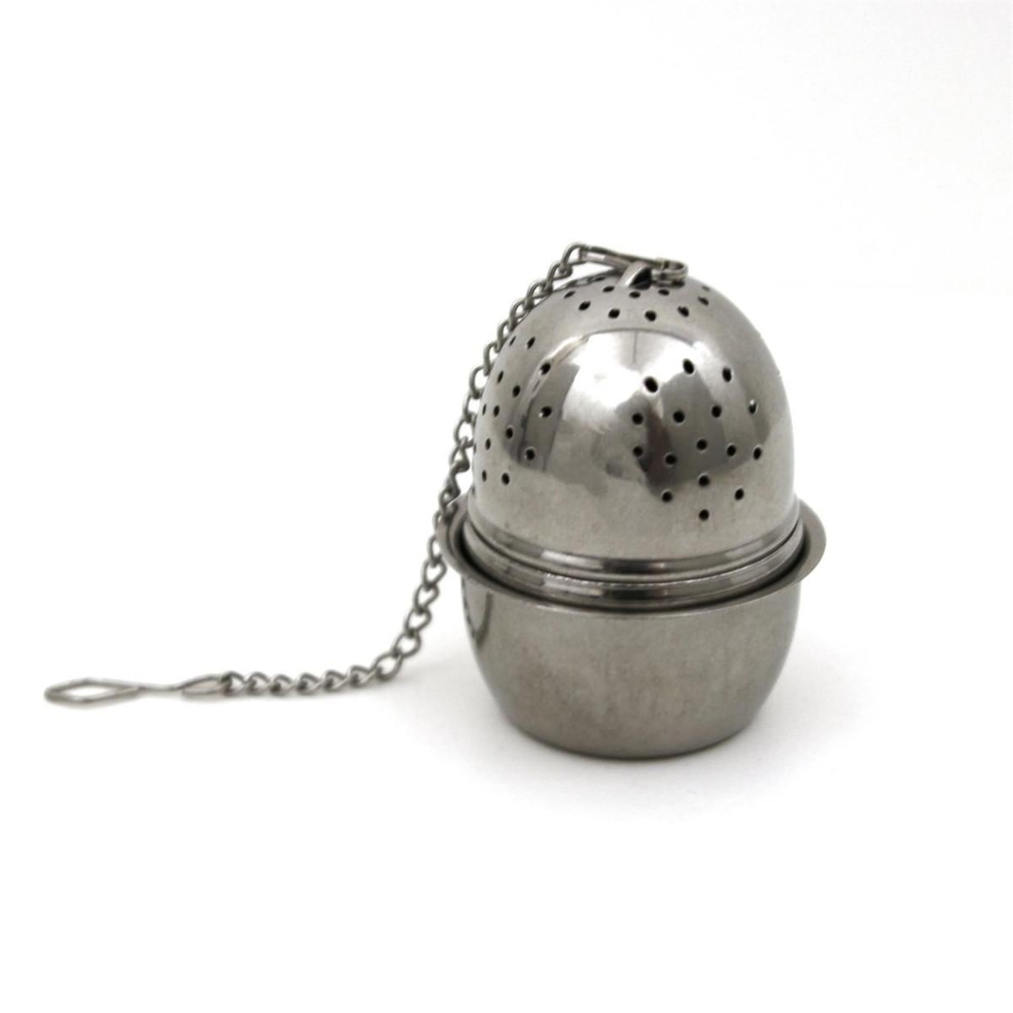 Voir la diapositive 1 : COOK CONCEPT Boule à thé & support  déborde  5cm argent