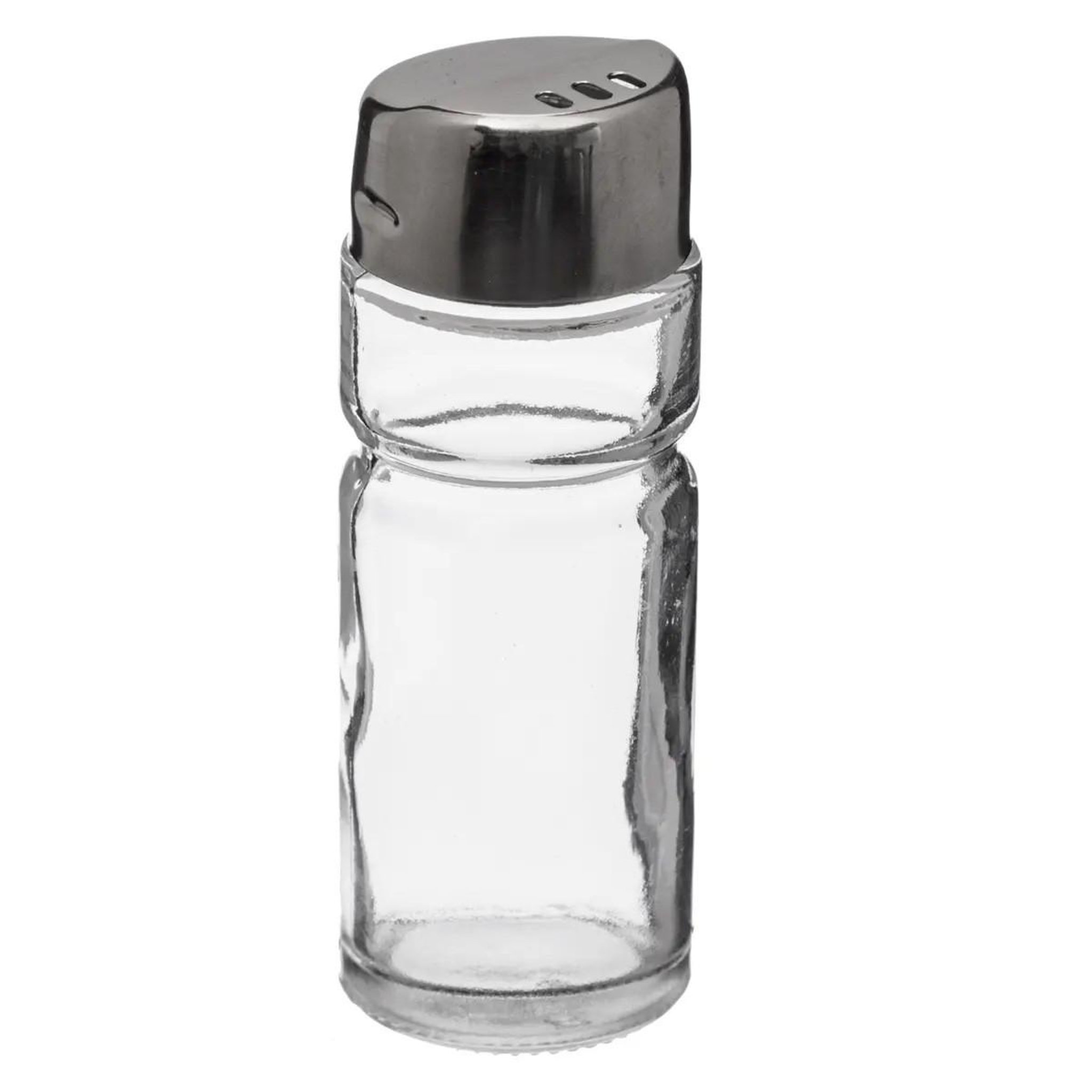 Voir la diapositive 2 : B BASIC & CO Ensemble avec support  huile vinaigre & sel poivre  20cm argent