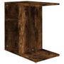 Voir la diapositive 2 : VIDAXL Table d'appoint Chene fume 50x30x50 cm Bois d'ingenierie