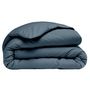 Voir la diapositive 1 : ACTUEL Housse de couette unie en percale de coton 70 fils - collection permanente