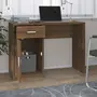 VIDAXL Bureau avec tiroir et armoire Chene marron 100x40x73 cm