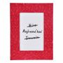 Voir la diapositive 2 : Paris Prix Cadre Photo Déco  Géométrique Frame  20x25cm Rouge