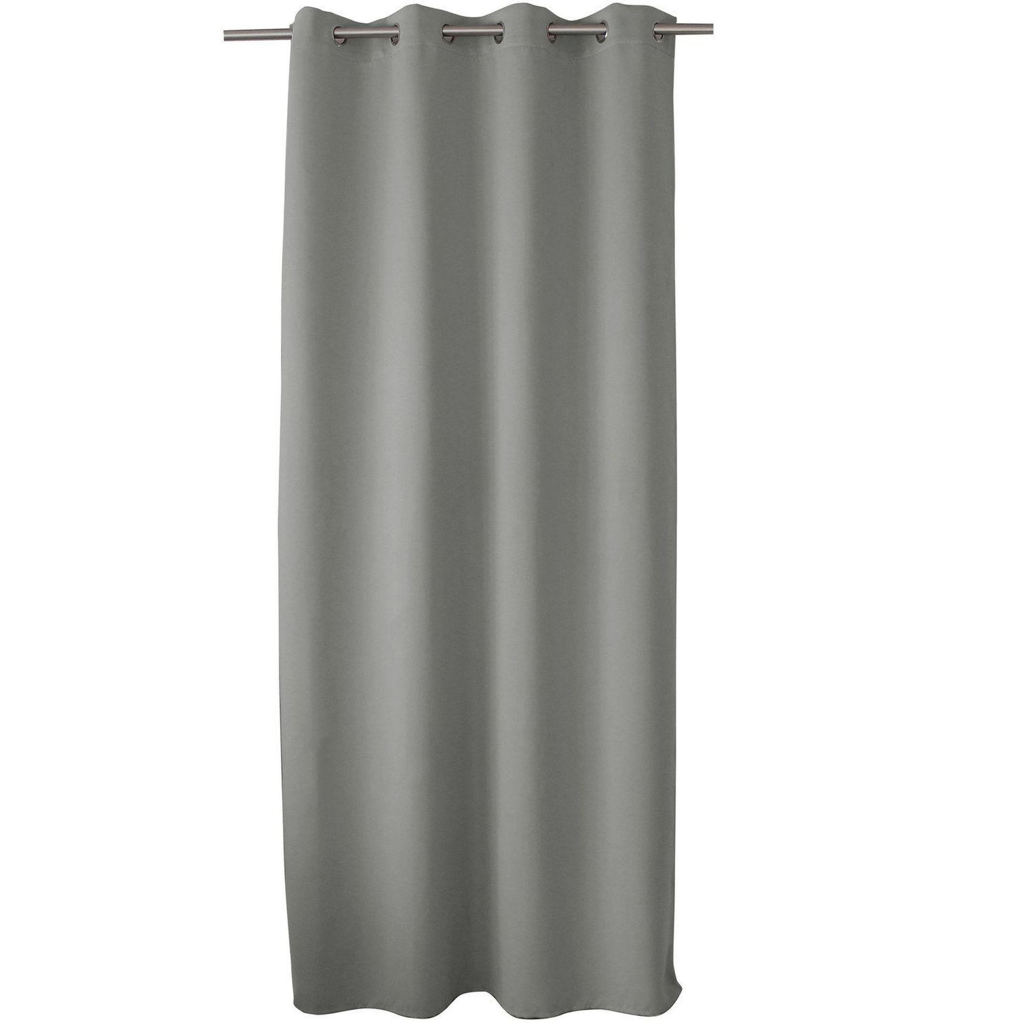 TOILINUX Rideau occultant ignifugé flamme. Coloris disponibles : Gris, Noir, Beige